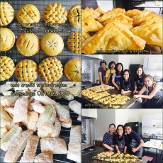 คอร์สเรียนพายพัฟเพรสตรี้ขนมอบกรอบอร่อยทุกไส้(10เม.ย.69/09.30น./ห้องเรียน1)